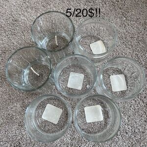 🔴NWT Candle Jars for Home Made Candles